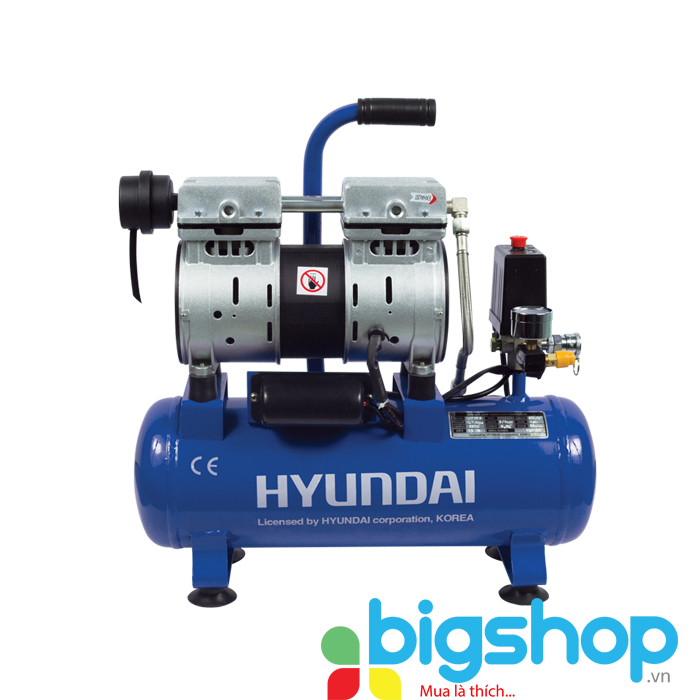 Máy nén khí không dầu Hyundai AH1 12 2 Máy nén khí không dầu Hyundai AH1 12 2