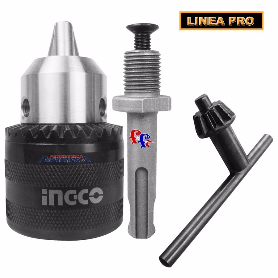 adaptador mandril 13mm con vastago sds plus ingco kc13011 D NQ NP 311925 MLU25513590669 042017 F adaptador mandril 13mm con vastago sds plus ingco kc13011 D NQ NP 311925 MLU25513590669 042017 F