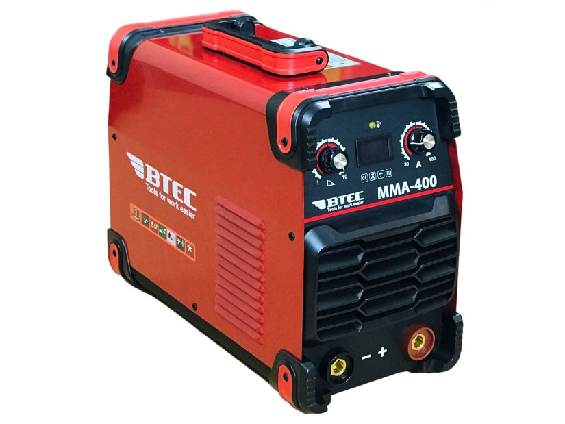 Máy hàn điện tử BTEC MMA-400, hàn que 4li