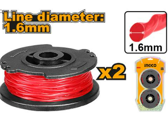 Bộ dây cước cắt cỏ INGCO ALS1601