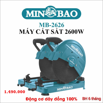 Máy cắt sắt MINBAO MB-2626 2600W