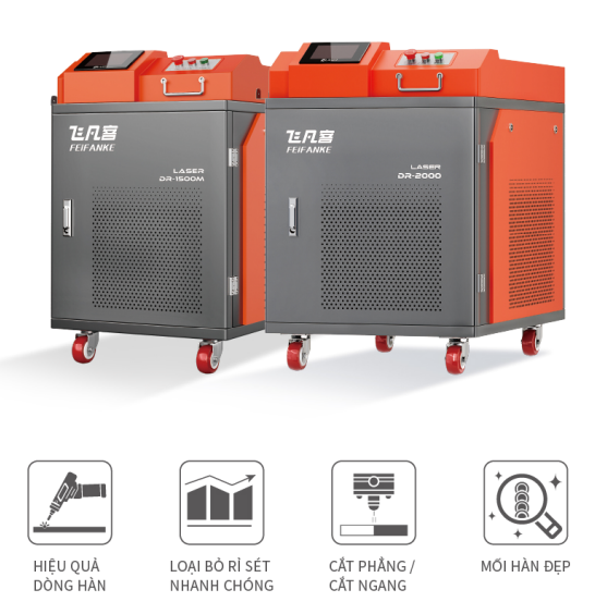 Máy hàn laser FEIFANKE RC-1500A – 1500W, điện áp 220V