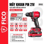 Máy khoan pin V N m Fico FC