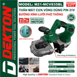 Máy Cưa Vòng Pin V Kingtools M MCVBL
