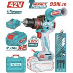 Máy khoan búa dùng pin 42V TOTAL TIDLI429982 - Hàng chính hãng, giá tốt