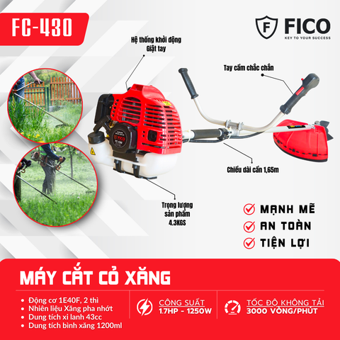 may cat co xang fico fc kingtools