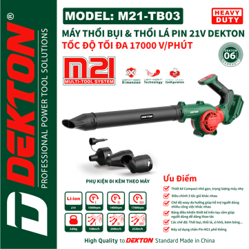 may thoi bụi M21-TB03 may thoi bụi M TB