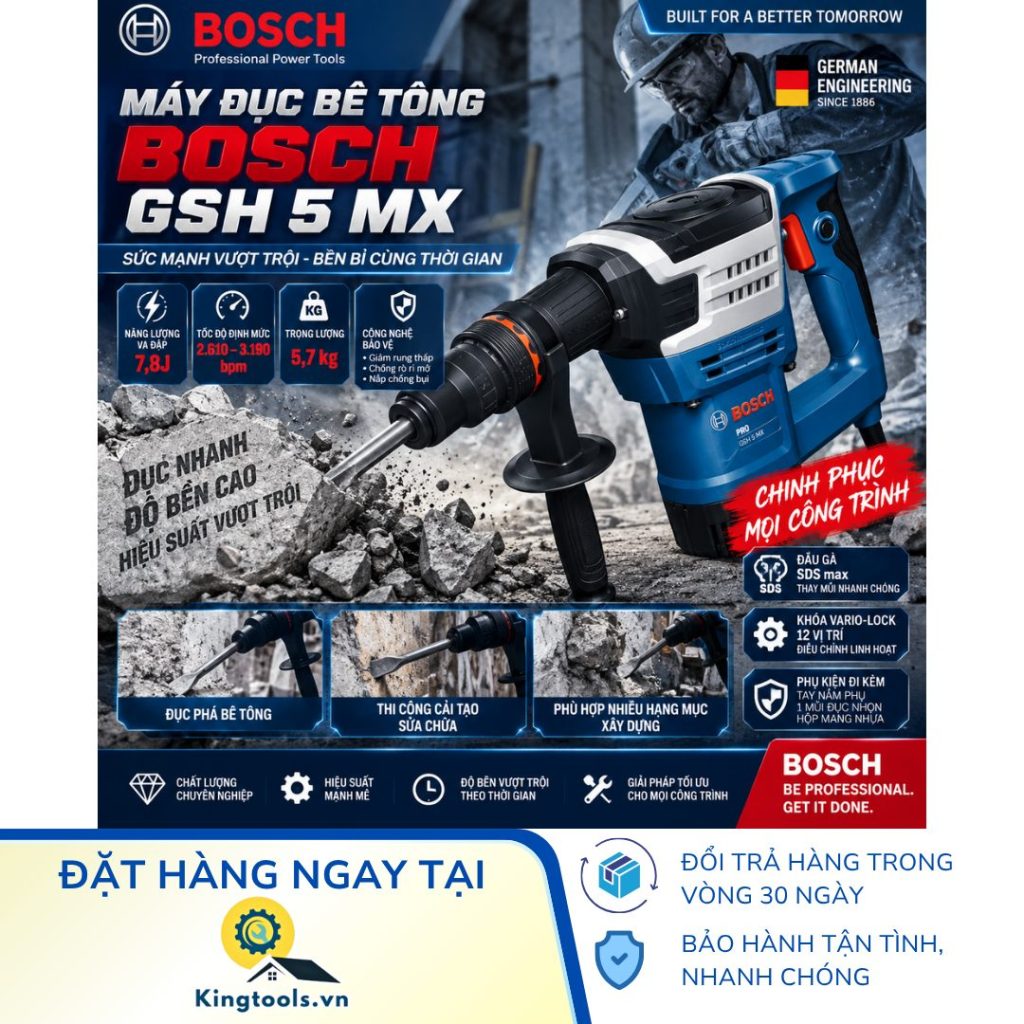 Ảnh Info Bosch GSH MX ()