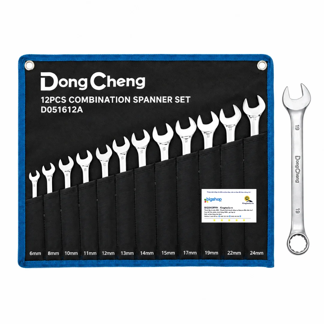 BỘ CỜ LÊ VÒNG MIỆNG DONGCHENG D051612A 12 CỜ LÊ bo co le vong mieng da ()