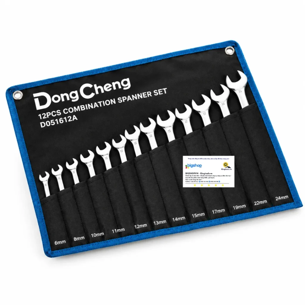 BỘ CỜ LÊ VÒNG MIỆNG DONGCHENG D051612A 12 CỜ LÊ bo co le vong mieng da ()