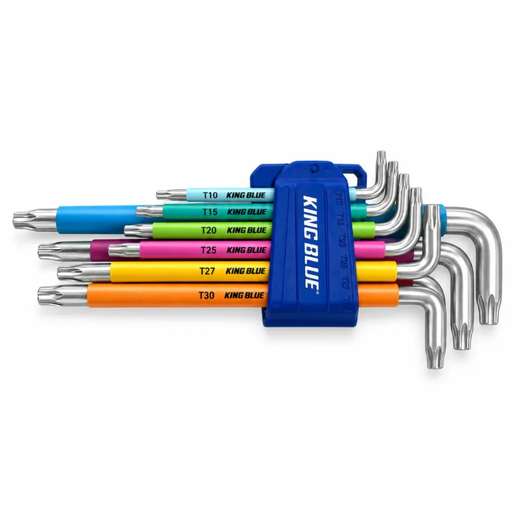 BỘ LỤC GIÁC KING BLUE KL9-09 ĐẦU HOA THỊ bo luc giac kl dau hoa thi ()