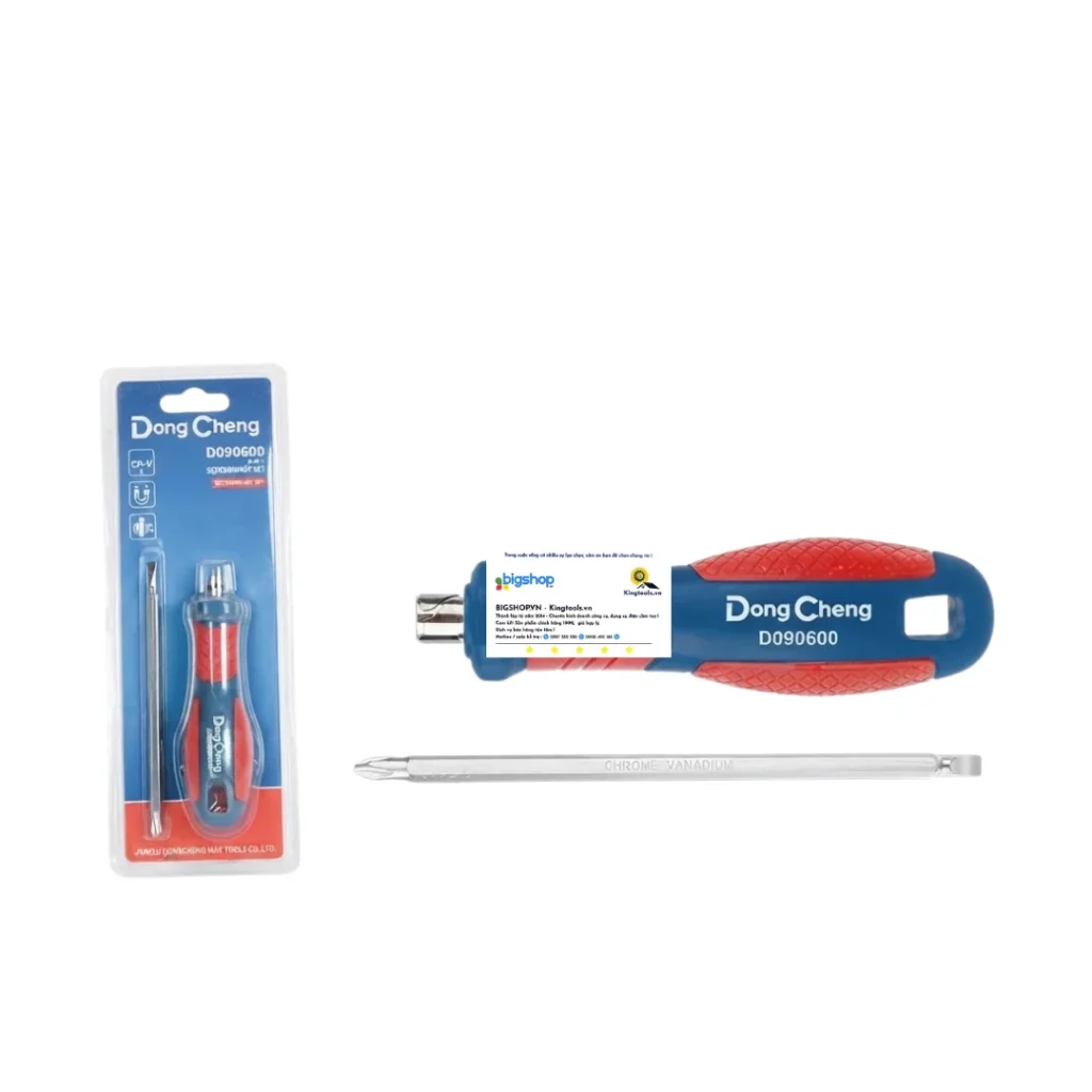 BỘ TUA VÍT 2 TRONG 1 DONGCHENG D090600 PH1×100MM bo tua vit trong d ()