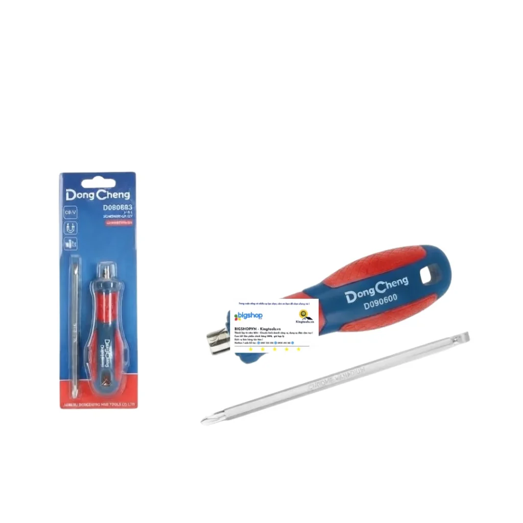 BỘ TUA VÍT 2 TRONG 1 DONGCHENG D090603 PH2X100MM bo tua vit trong d ()