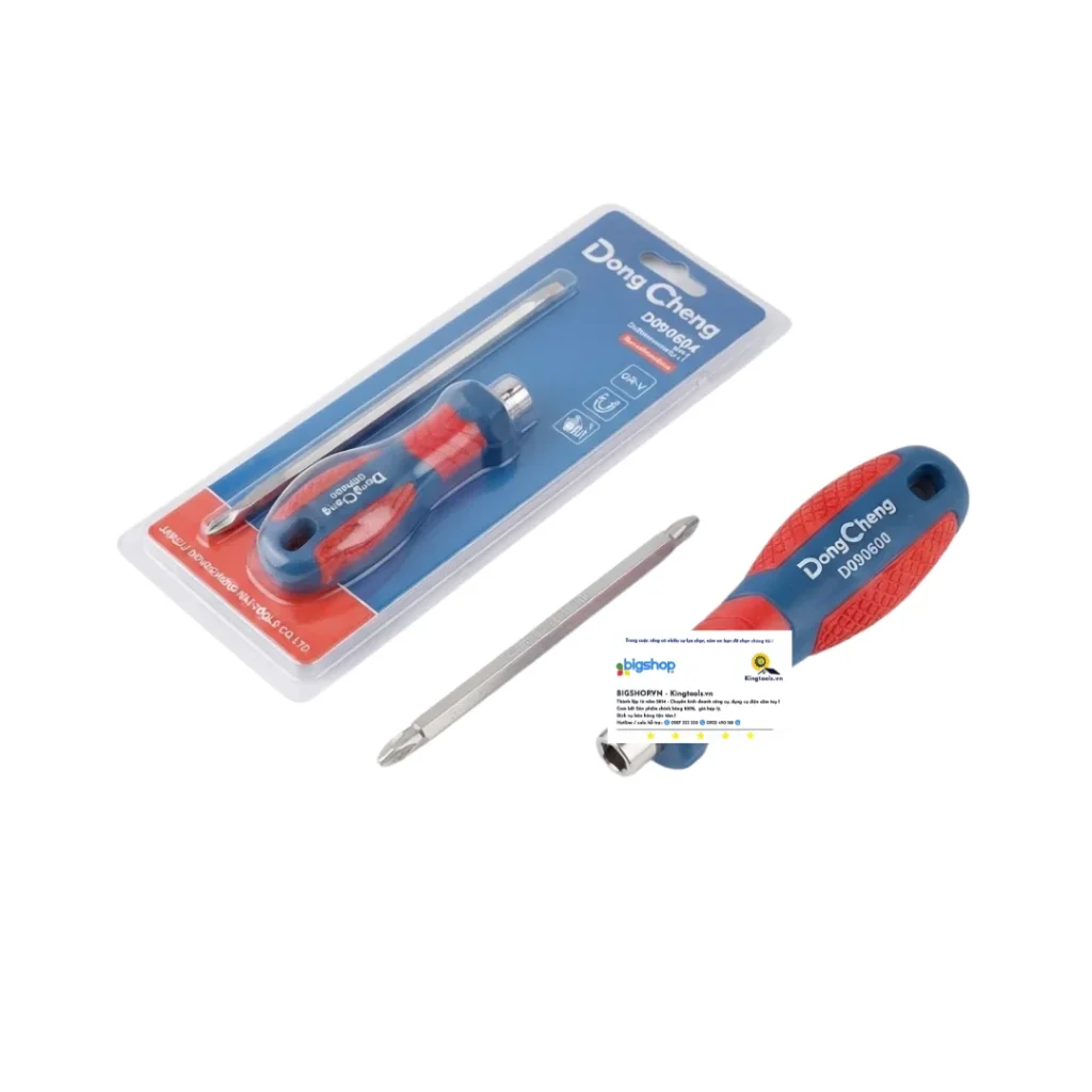 BỘ TUA VÍT 2 TRONG 1 DONGCHENG D090604 PH2X150MM bo tua vit trong d ()