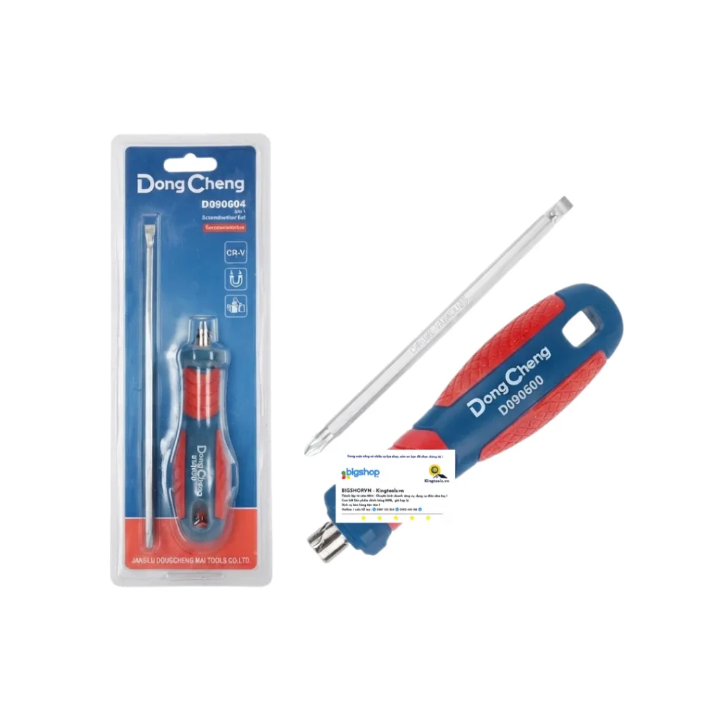 BỘ TUA VÍT 2 TRONG 1 DONGCHENG D090604 PH2X150MM bo tua vit trong d ()