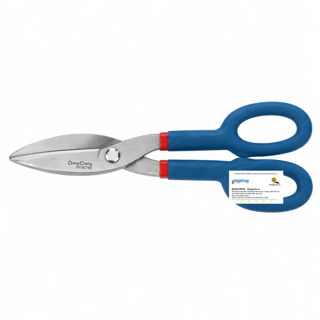 KÉO CẮT KIM LOẠI DONGCHENG D115108 8 INCH (200MM) keo cat kim loai d ()
