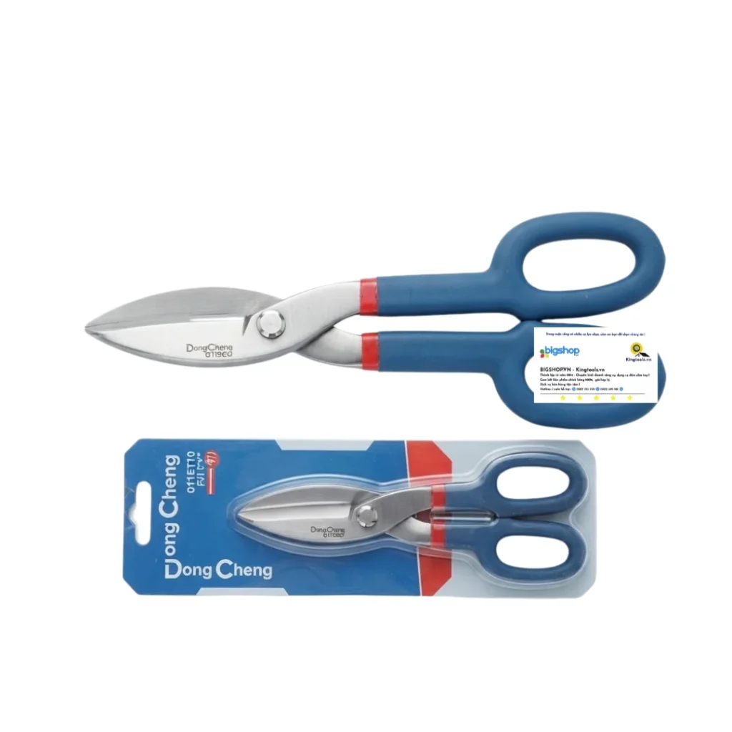 KÉO CẮT KIM LOẠI DONGCHENG D115108 8 INCH (200MM) keo cat kim loai d ()