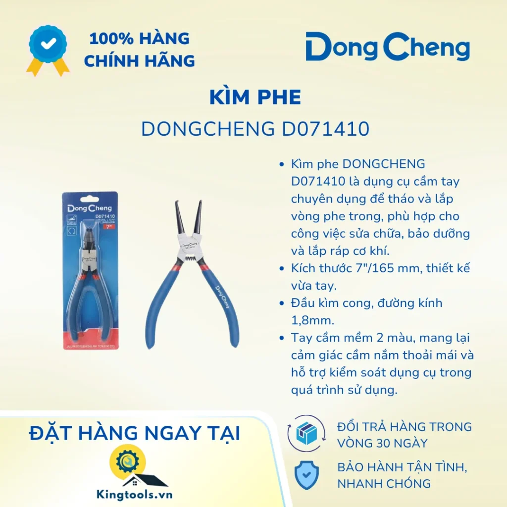 KÌM PHE DONGCHENG D071410 7 INCH (165MM) kim phe d ()