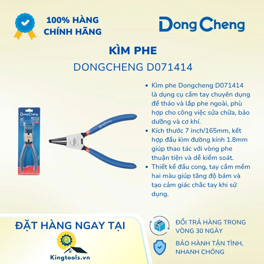 KÌM PHE DONGCHENG D071414 7 INCH (165MM) kim phe d ()