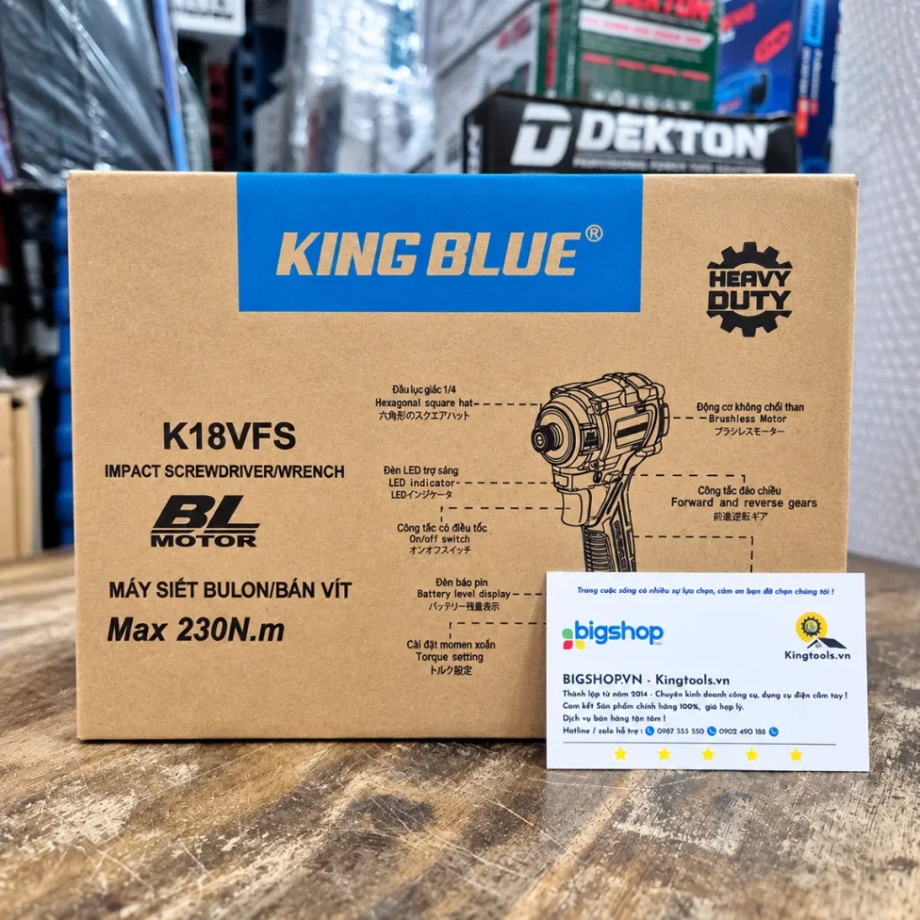 may ban vit v king blue kvfs ()