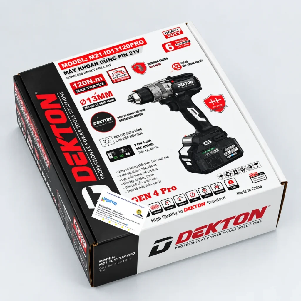 may khoan pin dekton ()