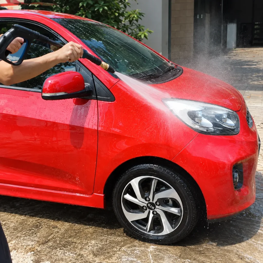 Máy rửa xe, máy rửa xe công nghiệp chính hãng, giá tốt may rua xe ()