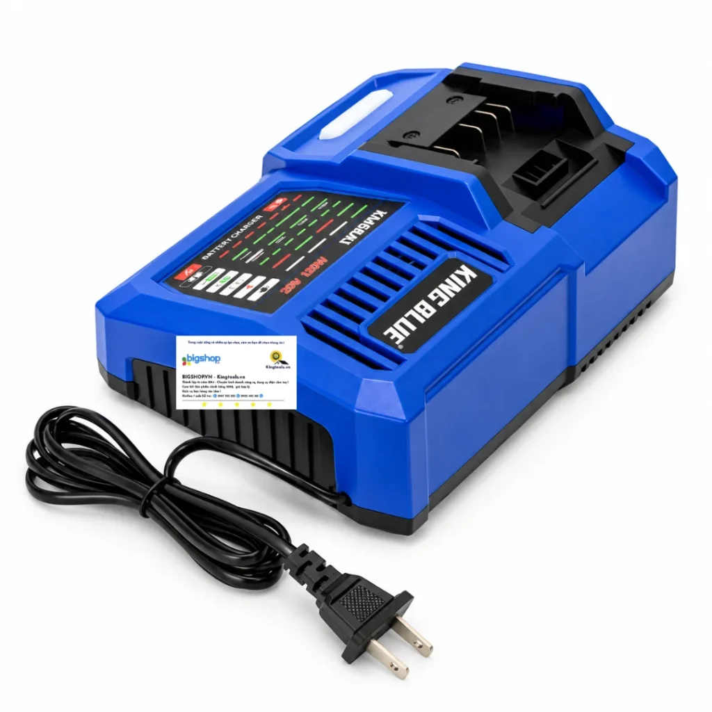 SẠC NHANH KING BLUE KM08AI 18V-21V sac nhanh king blue kmai ()